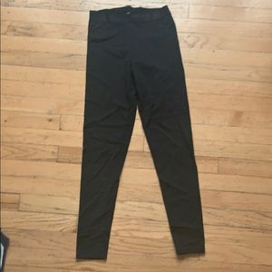 Charcoal grey PINK leggings